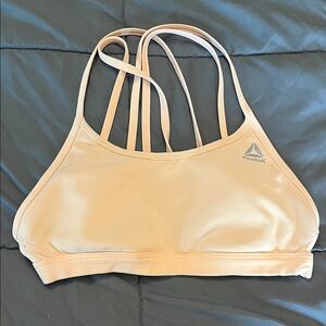 Reebok Women's Coral/Peach Sports Bra